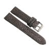 Graues Stingray Uhrenarmband aus Leder