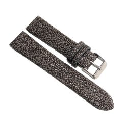 Graues Stingray Uhrenarmband aus Leder