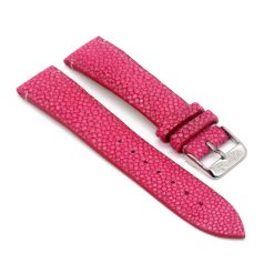 Uhrenarmband-galuchat-farbe-Fuschia-1