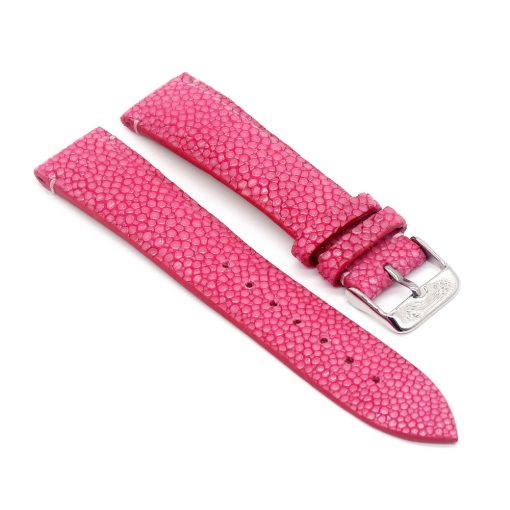 Uhrenarmband-galuchat-farbe-Rosa-Sakura-1